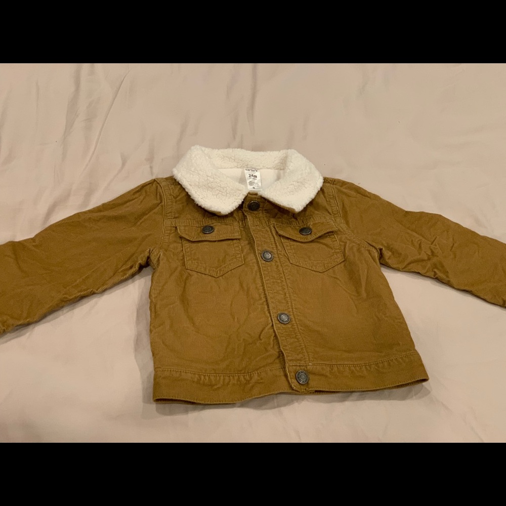 SOLD 24 Months Kid Velvet Cater’s Jacket